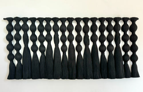 Headrest braid tapestry